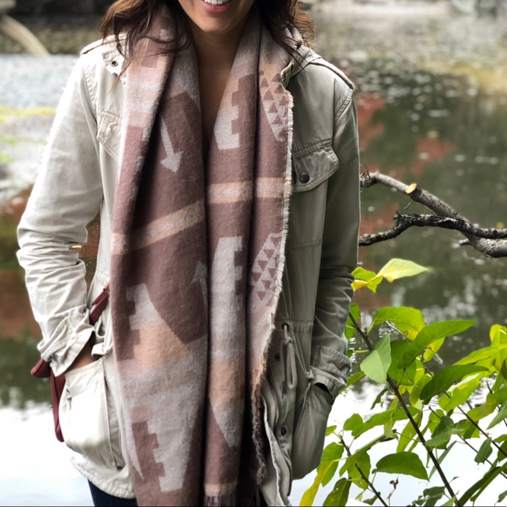 Aztec Blanket Scarf
